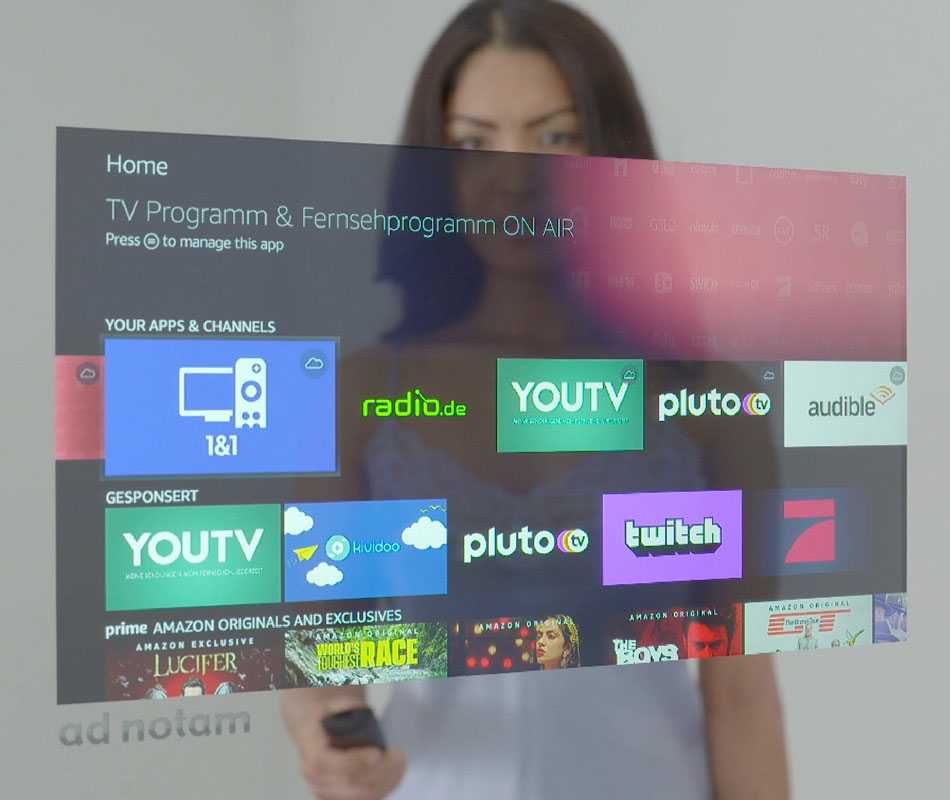 Lighted Mirror TV