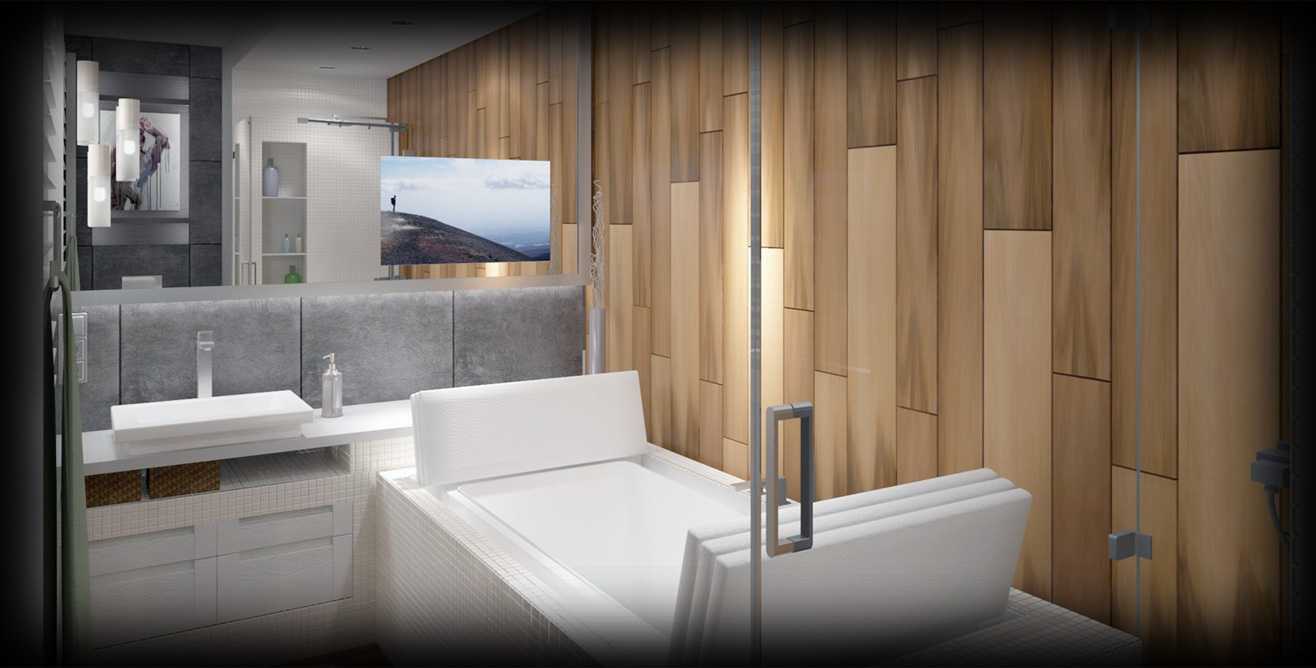 Miroir télé résidentiel