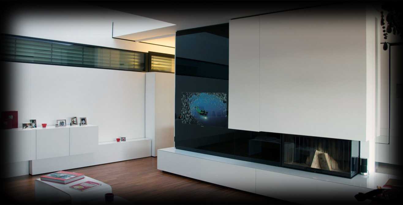 Miroir télé résidentiel