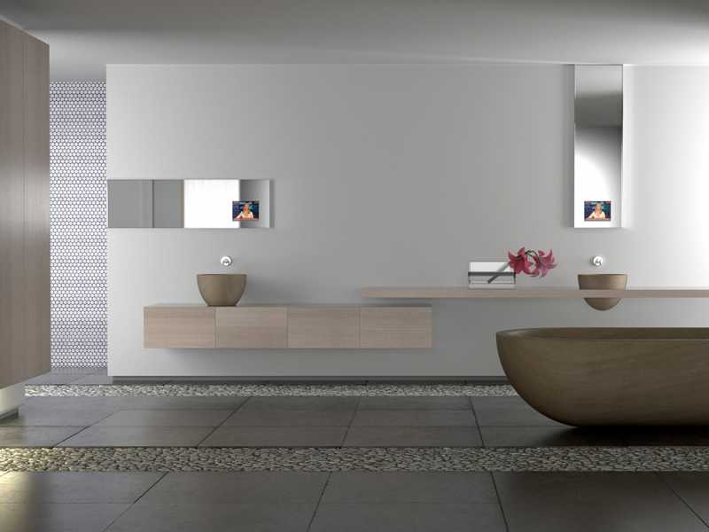 Miroir télé résidentiel