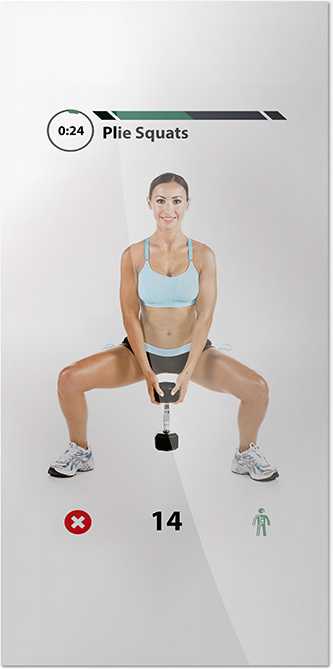 miroir pour salle de sport