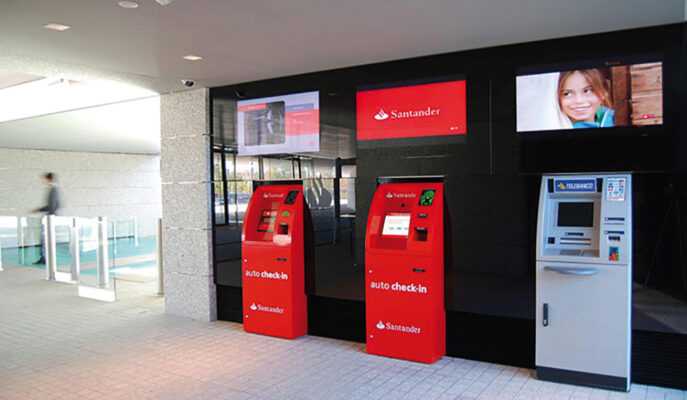 miroir tele banque